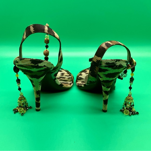 Roger Vivier women’s EU 40 (US 9, UK 7) Leopard Print Sandal Pump - Picture 5 of 9